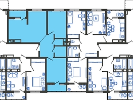 Продается 2-комнатная квартира ЖК Облака-3, дом 1, 67.6 м², 11704940 рублей