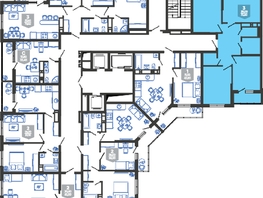 Продается 3-комнатная квартира ЖК Облака-3, дом 1, 72.5  м&sup2;, 13596578 рублей