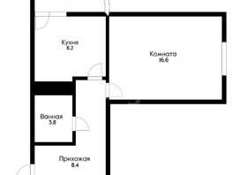 Продается 1-комнатная квартира Круговая ул, 37  м², 5400000 рублей