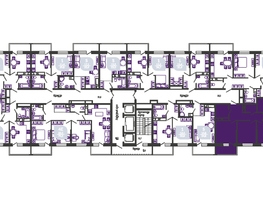 Продается 3-комнатная квартира ЖК Улыбка, литера 1, 63.3  м², 7453180 рублей