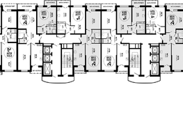 Продается 2-комнатная квартира ЖК Гулливер, литера 3, 53.4  м², 6652038 рублей