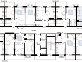 Продается 3-комнатная квартира ЖК Отражение, 1 очередь литера 1, 81.5  м², 10684650 рублей