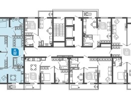 Продается 3-комнатная квартира ЖК Облака-2, блок секция 4-8, 99  м², 17191200 рублей