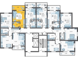 Продается Студия ЖК Горный квартал, литера 1, 26.4  м², 9337680 рублей