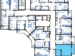 Продается Студия ЖК Облака-3, дом 1, 26.2  м², 6492360 рублей