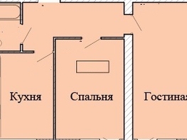 Продается 2-комнатная квартира Анапское ш, 54  м², 6300000 рублей