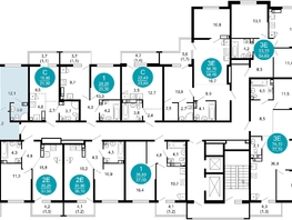 Продается 2-комнатная квартира ЖК Лестория, дом 3, 63.3 м², 27124050 рублей