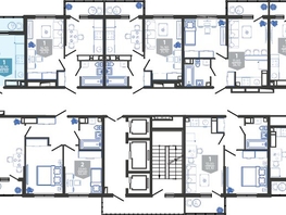 Продается 1-комнатная квартира ЖК Облака-3, дом 1, 32.5  м², 7185750 рублей