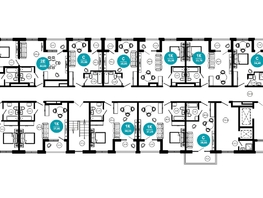 Продается 1-комнатная квартира ЖК Нескучный сад, корпус 2, 38  м², 43358000 рублей