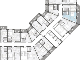 Продается 1-комнатная квартира ЖК Нескучный сад, корпус 2, 35 м², 41589300 рублей
