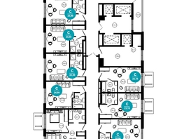 Продается 3-комнатная квартира ЖК Нескучный сад, корпус 2, 65.1  м², 71102220 рублей