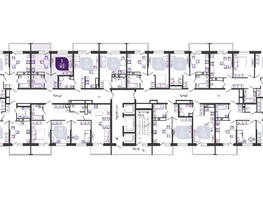 Продается 1-комнатная квартира ЖК Улыбка, литера 1, 30.4  м², 4389760 рублей