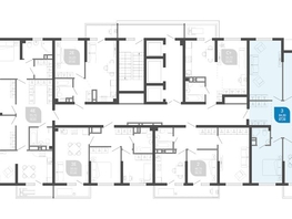 Продается 3-комнатная квартира ЖК Облака-2, блок секция 4-8, 87.6  м², 14489040 рублей