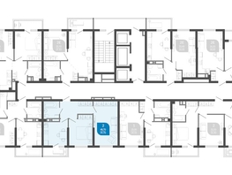 Продается 2-комнатная квартира ЖК Облака-2, блок секция 1-3, 49.7  м², 10054310 рублей