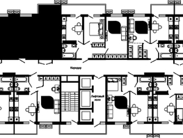 Продается 2-комнатная квартира ЖК Отражение, 2 очередь литера 4, 58  м², 7687320 рублей