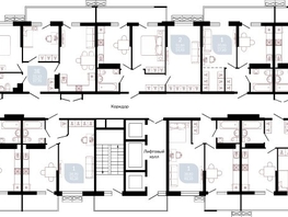 Продается 2-комнатная квартира ЖК Отражение, 2 очередь литера 4, 65.6  м², 8839200 рублей