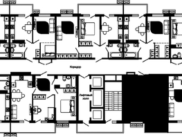 Продается 1-комнатная квартира ЖК Отражение, 2 очередь литера 4, 40.4  м², 6181200 рублей