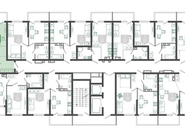 Продается Студия ЖК Флора, 3 этап литера 5, 25.6  м², 13085200 рублей