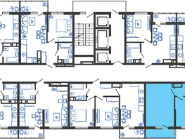 Продается 2-комнатная квартира ЖК Облака-3, дом 1, 59.5  м², 10299450 рублей