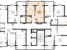 Продается 1-комнатная квартира ЖК Южане, 4 очередь литера 4, 37.1  м², 7126910 рублей