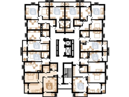 Продается 2-комнатная квартира ЖК Южане, 4 очередь литера 3, 64.5  м², 10339350 рублей