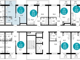 Продается 1-комнатная квартира ЖК Лестория, дом 4, 32.8  м², 13802240 рублей