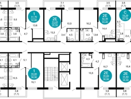 Продается 1-комнатная квартира ЖК Лестория, дом 4, 30.7  м², 13228630 рублей