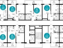 Продается 1-комнатная квартира ЖК Лестория, дом 4, 30.7  м², 15070630 рублей