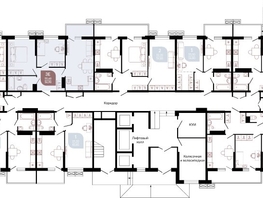 Продается 2-комнатная квартира ЖК Отражение, 2 очередь литера 4, 58.8  м², 7476660 рублей