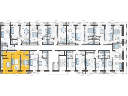 Продается 2-комнатная квартира ЖК Небо, литера 7, 66.7  м², 10305150 рублей