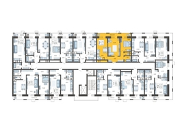 Продается 2-комнатная квартира ЖК Небо, литера 4, 59.6  м², 9202240 рублей