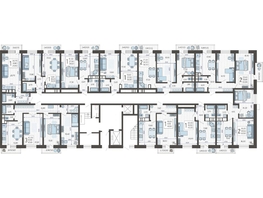 Продается 3-комнатная квартира ЖК Небо, литера 5, 85.1  м², 11599130 рублей