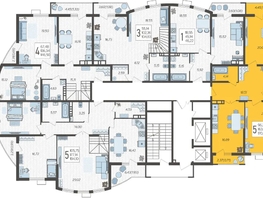 Продается 5-комнатная квартира ЖК Режиссёр, литера 4, 170.85  м², 23884830 рублей