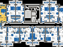 Продается 1-комнатная квартира ЖК Летний, корпус 5, 37.8  м², 11695320 рублей