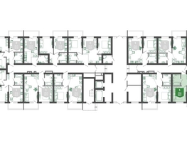 Продается 1-комнатная квартира ЖК Флора, 3 этап литера 5, 36.7  м², 15873152 рублей