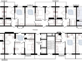 Продается 3-комнатная квартира ЖК Отражение, 2 очередь литера 4, 81.5  м², 10163200 рублей