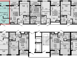 Продается 1-комнатная квартира ЖК Botanica Hills (Ботаника Хилс), лит 1, 37.69  м², 11894000 рублей