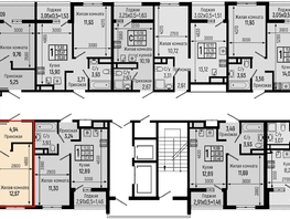 Продается 1-комнатная квартира ЖК Botanica Hills (Ботаника Хилс), лит 1, 38.39  м², 11467000 рублей