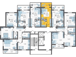 Продается Студия ЖК Горный квартал, литера 1, 25.3  м², 8948610 рублей