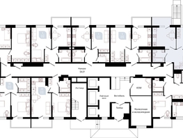 Продается 2-комнатная квартира ЖК Отражение, 2 очередь литера 3, 58.9  м², 7749110 рублей