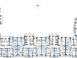 Продается 2-комнатная квартира ЖК Гулливер, литера 1, 66.93  м², 8232390 рублей