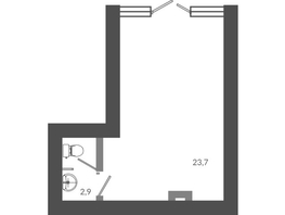 Продается Универ. помещ ЖК Флора, 1 этап литера 6, 26.8  м&sup2;, 13113240 рублей