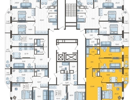 Продается 3-комнатная квартира ЖК Зеленодар, литера 6, 102.5  м², 11582500 рублей