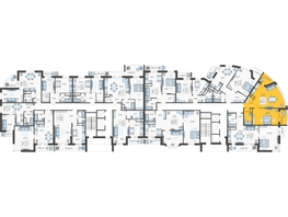 Продается 2-комнатная квартира ЖК Зеленодар, литера 5а, 66.5  м², 7295050 рублей