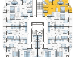 Продается 2-комнатная квартира ЖК Зеленодар, литера 7, 67.2  м², 8131200 рублей