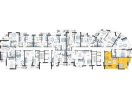 Продается 2-комнатная квартира ЖК Зеленодар, литера 5а, 61.6  м², 7059360 рублей