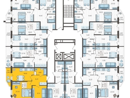 Продается 2-комнатная квартира ЖК Зеленодар, литера 6, 62.5  м², 7250000 рублей