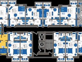 Продается 1-комнатная квартира ЖК Летний, корпус 5, 37.6  м², 12250080 рублей