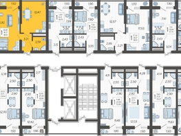 Продается 1-комнатная квартира ЖК Кислород, корпус 13, 38.1  м², 14188440 рублей