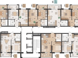 Продается 2-комнатная квартира ЖК Мята, 66.7  м², 7803900 рублей